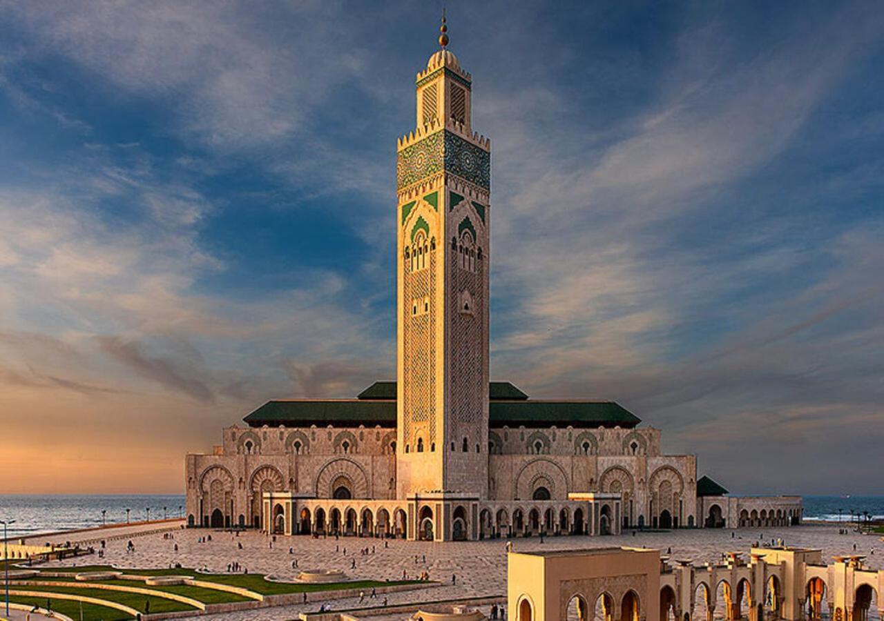 Modern Apartment Opposite The Hassan2 Mosque, Very Well Equipped And Stylish, 85 M2 With Gym And Direct Sea View With Underground Garage , Prohibits Unmarried Couples Of Arab Origin Casablanca Luaran gambar